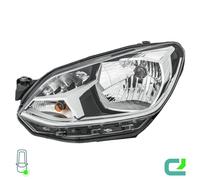 Phare Principal Gauche Halogène H4 HELLA Pour VW Up (121, 122, BL1, BL2)
