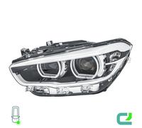 HELLA 1Ex 011 929-411 Led-Projecteur Principal Pour Circulation À Droite - Avant Gauche