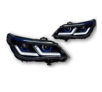 Phare Principal pour BMW E60 Série 5 Phare LED 2003-2010 520I 523I 530I Lampe Frontale pour Drl Projecteur Lentille Accessoires Automobiles Feux De Voiture Phares Dynamiques(LHD,2007-2010A.)