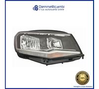 Phare Projecteur Avant Droit Parabole Chromée - DX - Pour Volkswagen Caddy 15