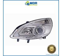 Phare Projecteur Avant Gauche Chromé Pour Renault Scenic 06->09 - Pas De Xénon