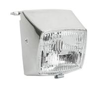 Phare-projecteur cyclo adaptable peugeot 103 mvl, vogue chrome (complet)