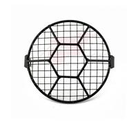 Phare Protecteur Maille Pour Ducati Pour Chopper Cafe Racer 6.5 Moto Universel Vintage Phare Protecteur Rétro Gril Lumière Lampe Couverture(Hexagon square)