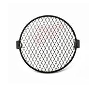 Phare Protecteur Maille Pour Ducati Pour Chopper Cafe Racer 6.5 Moto Universel Vintage Phare Protecteur Rétro Gril Lumière Lampe Couverture(Diamond)