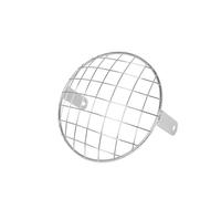 Phare Protecteur Maille Universel Phare Moto 7 Pouces Couvercle Protection Lumière Gril Rétro Protecteur Grille Headlight(6)