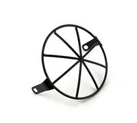 Phare Protecteur Maille Universel Phares Vintage Motos 6.5 Pouces Robuste Rétro Gril Couvercle Lampe Protection des Protecteur Grille Headlight(4)