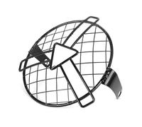 Phare Protecteur Maille Universel Robuste Moto Résistant l'usure Vintage Accessoires Protection Gril Rétro Phare Couvercle Lampe Grille Headlight(1)