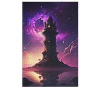 Phare - Puzzle en Bois Adulte 1000 P - Challenge Puzzles - Adultes Et Enfants À Partir De 12 Ans （78×53cm）