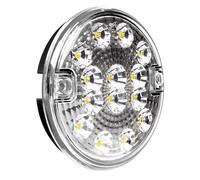Phare rond marche arrière Led, 12/24V Homologation E