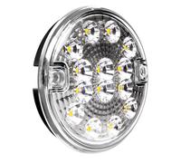 Phare Ronde Marche Arrière LED 12V 24V Structure ABS Et Lentille en Pmma
