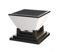 Phare solaire | Lampe colonne lumineuse d'extérieur à DEL avec 3 températures de couleur | IP65 résistant aux intempéries - Alimenté par l'énergie solaire pour éclairage pour cour, porche, allée