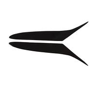 Phare Sourcils Brillant Noir En Plastique Souple De Remplacement pour RX8 2004 2008 Avant Lumière Sourcils
