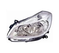 Phare Valeo H7+H7 côté gauche avec feu de direction pour Renault Clio de 2005 à février 2008