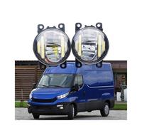 Phare Voiture Ensemble Phares Antibrouillard LED 2 En 1 30W H11, Lumière Du Jour DRL Pour Iveco Pour Daily VI 2014 2015 2016 2017 2018 2019 2020 2021 2022 2023 Phare Assemblage(Fog Light and DRL F)