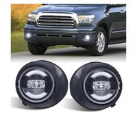 Phare Voiture Feu Antibrouillard Conduite Led Pour Toyota Pour Tundra 2007-2013 Pour Sequoia 2008-2011 Feu Antibrouillard Blanc DRL + Feu Antibrouillard Led Jaune
