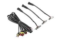 Phare Voiture Feux Avant Universels De Voiture LED, Feux De Calandre Avec Harnais, Lampe Œil D'aigle Pour Ford Pickup SUV Tout-terrain, Accessoires De Voiture(3PieceSmoked Yellow)