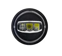 Phare Voiture Phare De Voiture Moto 7 Pouces LED DRL Halo Ambre Clignotant Pour Land Pour Rover Pour Defender 90 110 4X4 Camion De Voiture Classique Et Plus Encore(1 Piece)