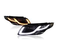 Phare Voiture Phares De Voiture Pour Land Pour Rover Pour Evoque 2013 2014 2015 2016 2017 LED Lampes De Voiture Feux De Jour Clignotants Dynamiques Accessoires