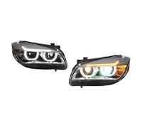 Phare Voiture pour BMW pour X1 E84 2011-2015 Ensemble Phares Modifiés Angel Eye Feux Jour