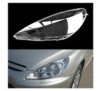 Phare Voiture pour Peugeot 307 Voiture Phare Lentille 2003 2004 2005 2006 2007 Voiture Phare Phare Lentille Auto Coque Couverture Abat-Jour Phare Coque(Driver Side)