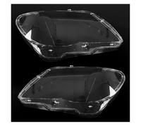 phares 1 paire couvercles lentilles phares voiture pour BMW série 7 E65 E66 2005 2006 2007 2008, abat-jour en verre transparent feux avant