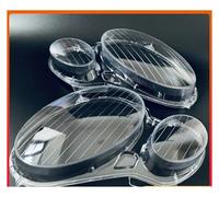 phares 1 Paire De Caches De Phares Avant Gauche Et Droit Transparents pour Benz W211 Classe E E240 E200 E350 E280 E300 2002-2008 Phare