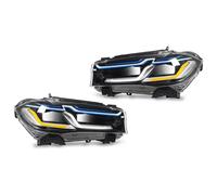Phares à LED Brillixa, assemblage laserlights compatible avec X5 F15 x6 F16, unité de lumière Xenon LHD à double faisceau, remplacement de lampe avant complète