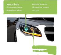 Phares à LED pour Chevrolet Malibu, matériau durable, installation facile, phares au xénon, une paire, conduite à droite