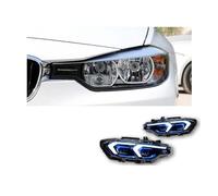 Phares antibrouillard LED bi-xénon compatibles avec BMW F30 F35 2013-2018, accessoires de voiture, phares DRL, 320i, 318i(Halogen,LEFT AND RIGHT_LHD)