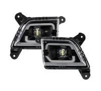 Phares Antibrouillard Lot De 2 Feux Antibrouillard LED Pour Chevrolet Pour Silverado 2019-2020 Feux De Jour DRL Clignotants Avant Étanches Feu Antibrouillard