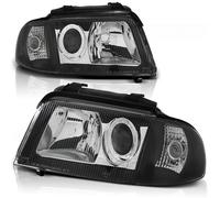 Phares Antibrouillard? Non: Scheinwerfer Klarglas Audi A4 B5 Facelift 99-00 Noir