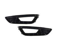 Phares Antibrouillard Voiture Cadre Couverture Phare Antibrouillard Pour Pare-choc Avant Voiture Gauche Droite Grille Lampe Pour Ford Pour Focus MK3 2015 2016 2017 2018(A Cover 1 Pair)