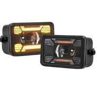 Phares Antibrouillard Voiture Feu Antibrouillard LED 4.5 Pouces Avec Feux Jour Pour Ford Pour F150 2015 - 2020, Lampe Pare-chocs Avant
