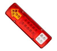 Phares ArrièRe Voiture Pour remorque camions bateau camion feux de recul 12V 24V clignotant lampe 19LED feux arrière voiture lumière assemblage feux d'arrêt Voiture arrière feu(24V)
