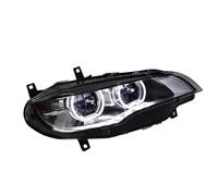 Phares Avant À LED Avec Feux De Jour, Clignotants, Feux De Route Et Lentilles De Projection Angel Eyes Pour BMW Pour X1 E84 (2010-2015) Phares Avant Voiture