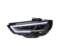 Phares avant à LED compatibles avec Audi A3 8V Berline 2013-2016 S3, dernier modèle, feux de jour à double projecteur, accessoires de voiture modifiés(Xenon,RHD)