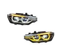 Phares Avant Bicolores (Feux de Brouillard, Feux de Jour, Feux Stop et Clignotants) pour BMW F30 F35 (2013-2019) (1 Jeu de LED)
