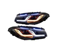 Phares avant de voiture compatibles avec F10 2011-2017 Série 5 520i 525i 530i F18, projecteur de phares LED DRL, accessoires automobiles(2010-2013 Xenon)
