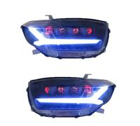 Phares Avant DRL Avec Clignotants Dynamiques Compatible Avec Toyota Pour Highlander 2007 2008 2009 2010 2011 Phares Avant Voiture