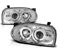 Phares avant golf 3 09.91-08.97 angel eyes chrome