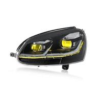 Phares Avant LED Avec Feux Antibrouillard Et Feux Jour (DRL) Style Hella Pour VW Pour Golf 5 MK5 2003-2011