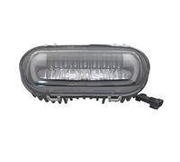 Phares Avant LED Ensemble Phares Moto Feu Position À Faisceau Haut/Bas LED pour Softail Fat Bob 2018 Lampe À Deux Brûleurs LED Moto Phare