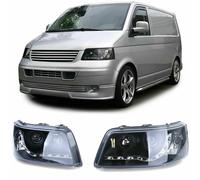 PHARES AVANT LED FEUX SOMBRES POUR VW T5 03-09 TRANSPORTER NOUVEAUX PHARES