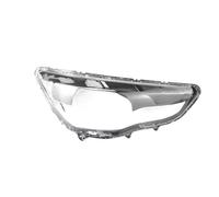 Phares Avant Lentille pour Mitsubishi pour ASX 2013~2018 Avant Voiture Protection Phare Verre Lentille Couverture Abat Jour Coque Auto Transparent Boîtier Lumière Lampe Phare Boîtier Transparent(Rig