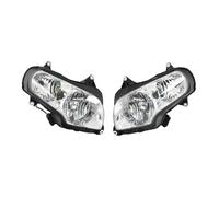 Phares Avant Moto Anti Brouillard pour Goldwing GL1800 2001-2006 2007 2008 2009 2010 2011 Ensemble De Phare Avant Moto Pièces(Chrome)