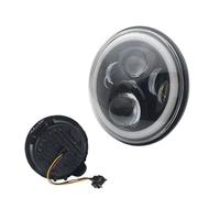 Phares Avant Moto Phare Avant Phare LED 7 Pouces avec Feux De Route/Croisement pour Moto Compatible avec CB400 CB500 CB1300 pour Hornet 250 600 900 pour VTEC VTR250(A Black b)