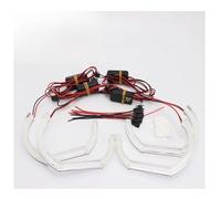 Phares Avant Pour BMW SÉRIE 5 E39 525i 528i 530i 540i 1997-2001 2002 2003 Pour DTM Pour M4 Style 发Ultra Bright LED Angel Eyes Pour DRL Anneaux Rénovation(Type A)