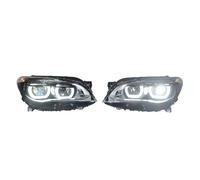 phares avant Pour BMW Série 7 F01 2009 2010 2011-2015 Phare F02 Au Xénon F01 LED Avec Yeux D'ange(Fit xenon 10-13 year)