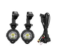 Phares Avant pour Moto pour BMW R1200G F800GS Moto 6000K Phare LED Auxiliaire Feu Antibrouillard Moto Conduite Voiture Antibrouillard Spot Phare Lampe Avant Phares(Highlight Relay)
