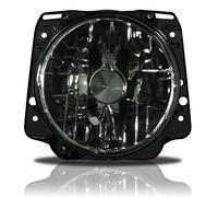 Phares avant, VW Golf 2 H4, verre lisse fumee